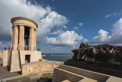Valletta, Malta: Memorial a las víctimas de la Segunda Guerra Mundial