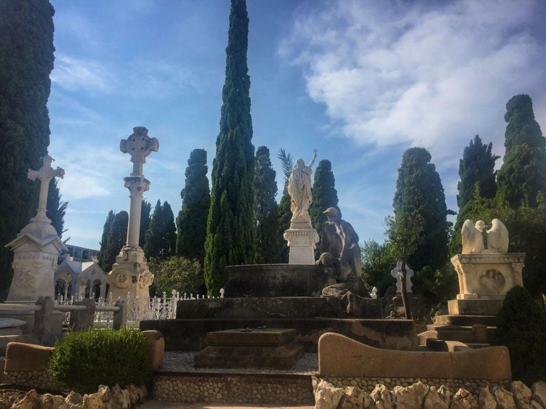 Sitges, el cementerio Sant Sebastiá