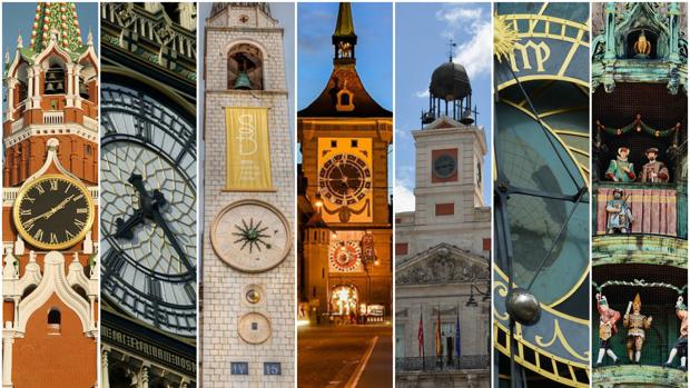 Los relojes más famosos de Europa para dar la bienvenida al 2019