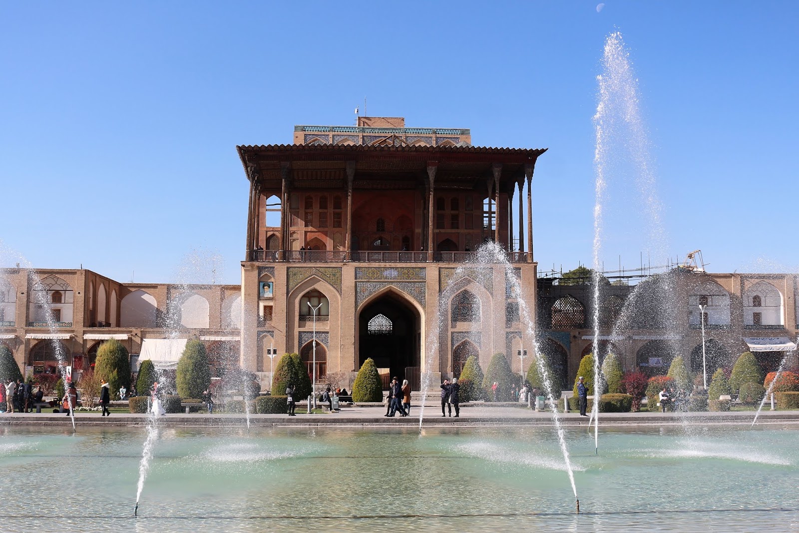 Así es la gran plaza de Isfahán, la más bella de Irán