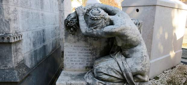 Historias de amor del cementerio dos Prazeres de Lisboa