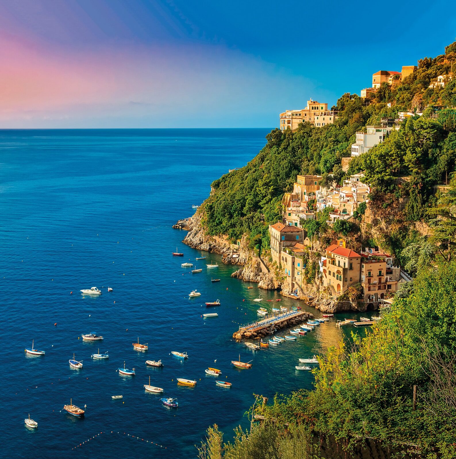 La costa Amalfitana, el refugio soñado
