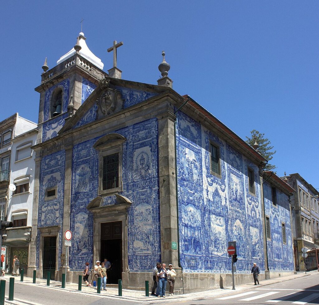 Capela das almas en Oporto