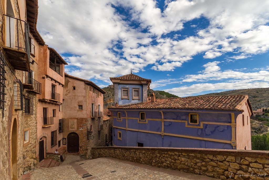 La casa azul de Albarracín